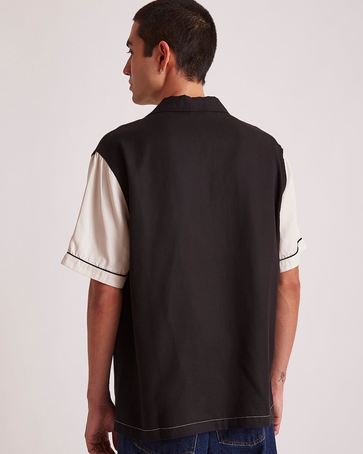 Washed Black | Canty Bowling SS Shirt