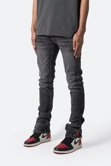 M588 Snap Slim Denim | Washed Black