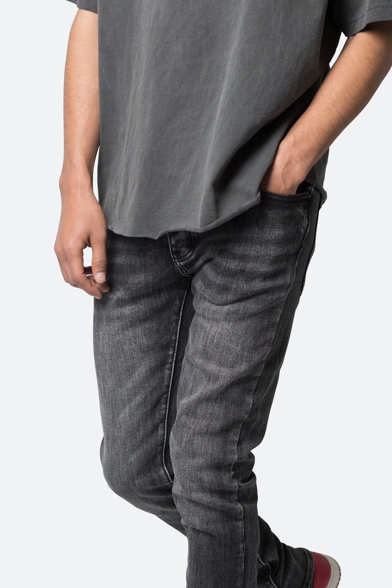 M588 Snap Slim Denim | Washed Black