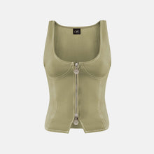 OW Collection MAPLE Top Top 053 - Olive