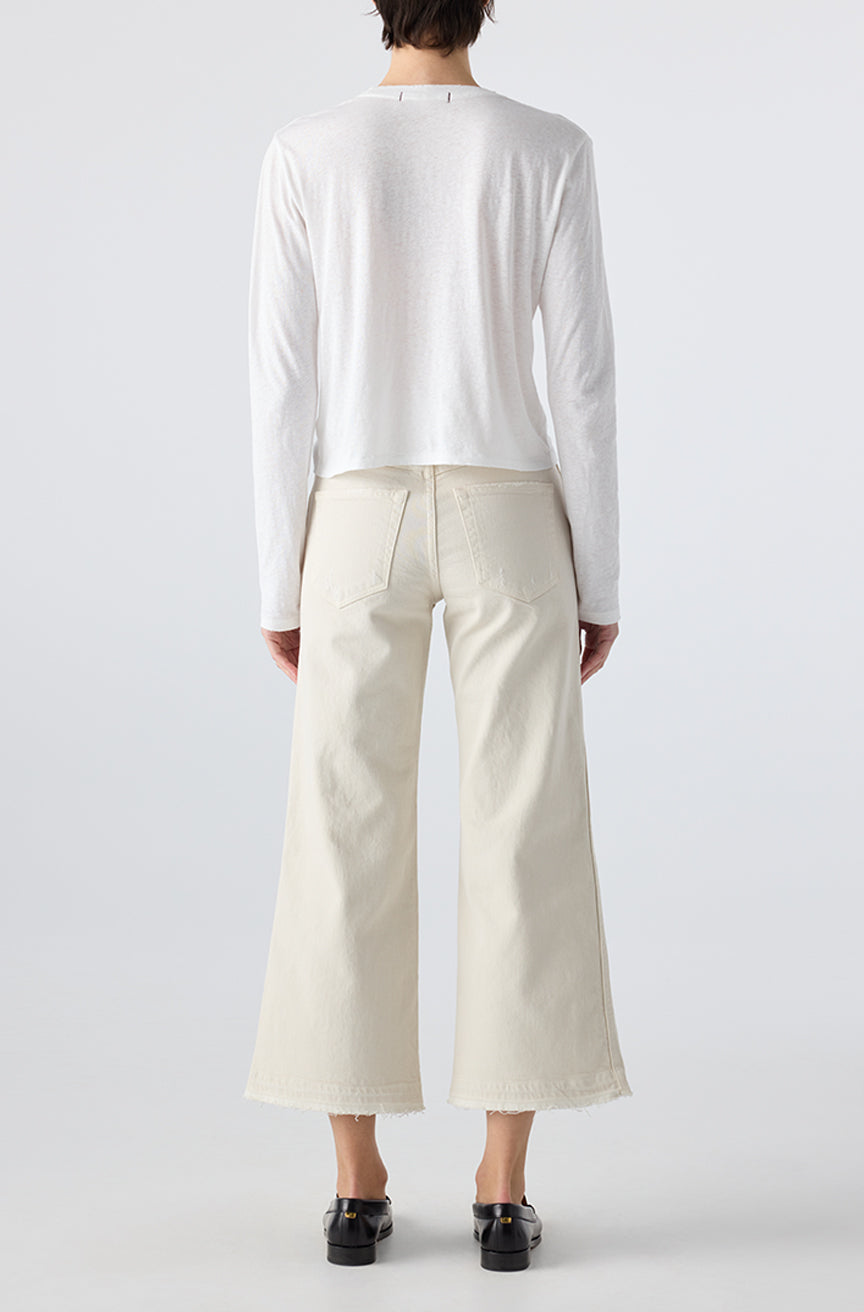 AMO Denim | Marjorie in White Oak