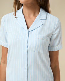 Stripe Blue/Ivory