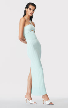 Double Faced Gown | Aqua