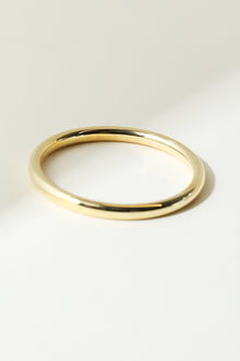 The M Essential Bangle Bracelet | 18Kt Gold Plated Brass