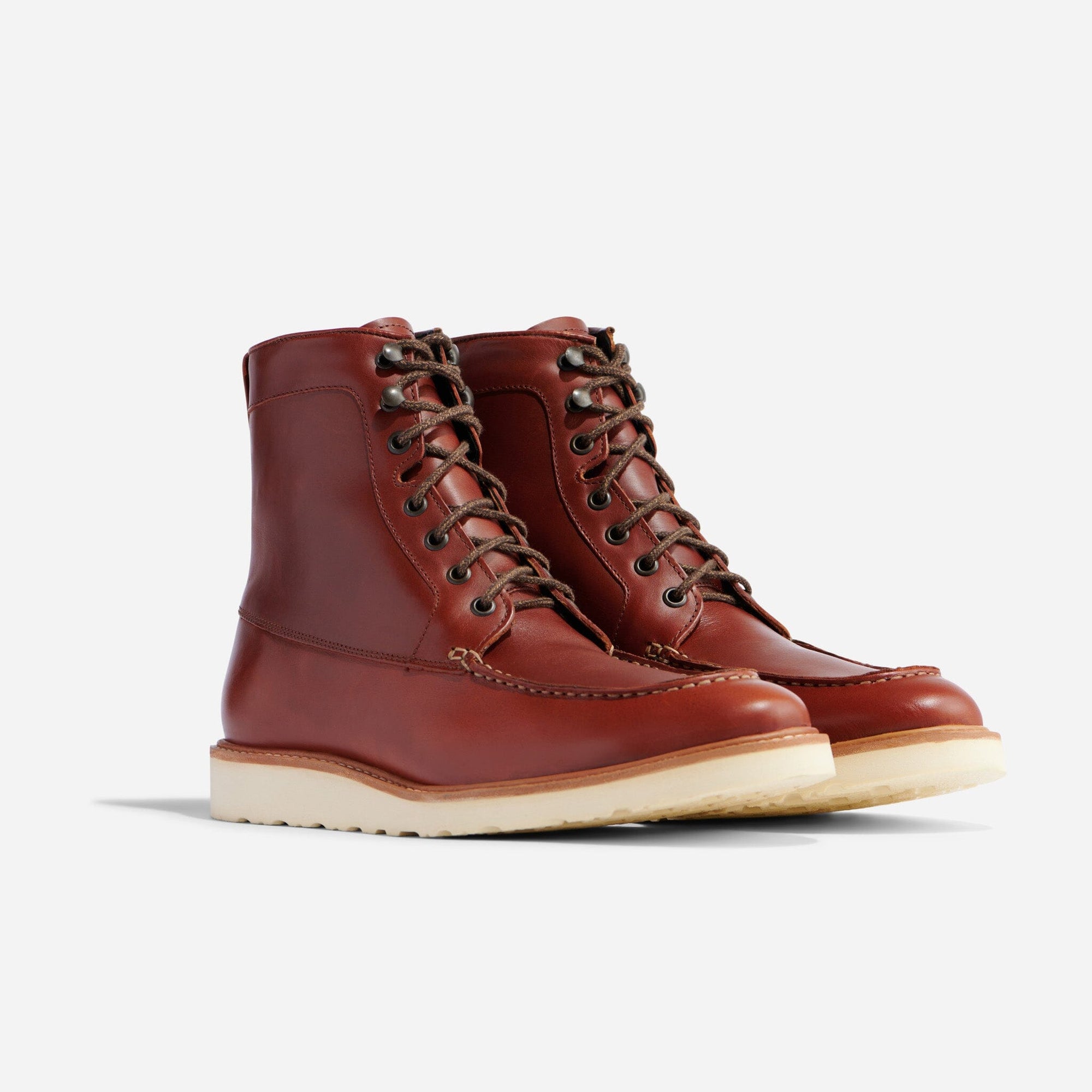 All-Weather Mateo Boot Brandy Men's Leather Boot Nisolo