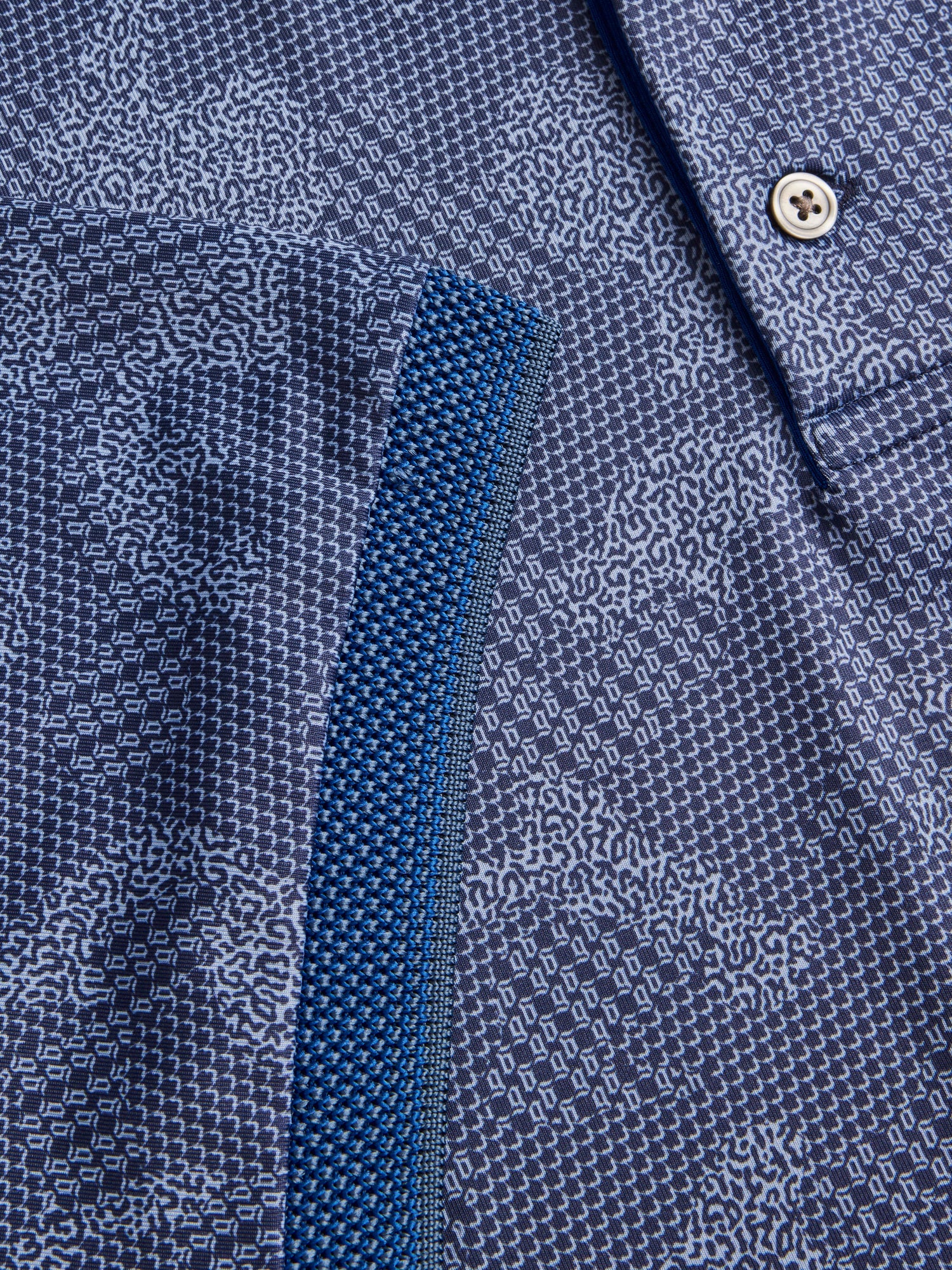 Men | Tonal Scape Polo | Cloud