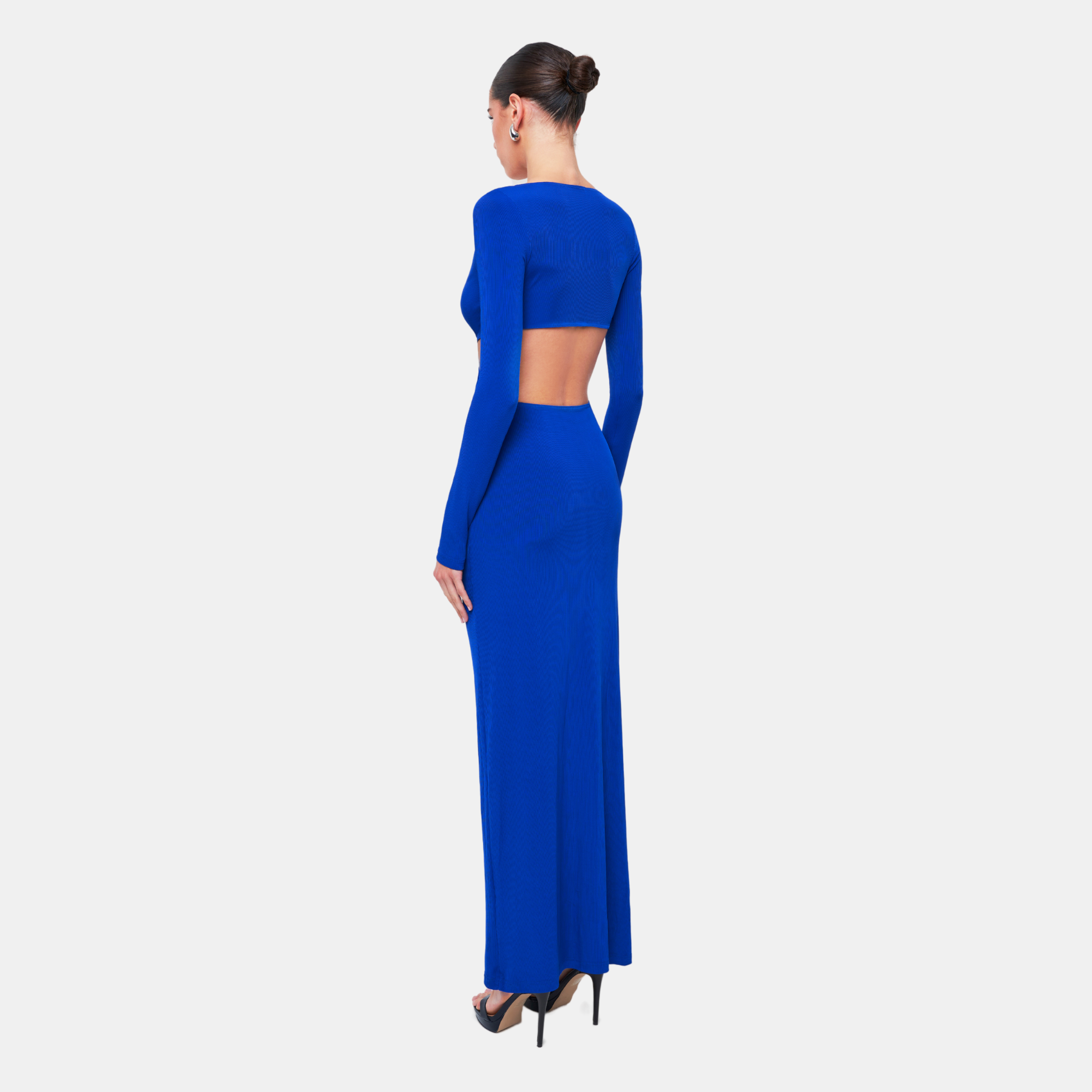 OW Collection MIDNIGHT Maxi Dress Account 218 - Dark Blue