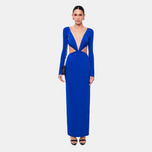 OW Collection MIDNIGHT Maxi Dress Account 218 - Dark Blue