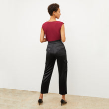 Image of a woman wearing the Gianna Pant in Black