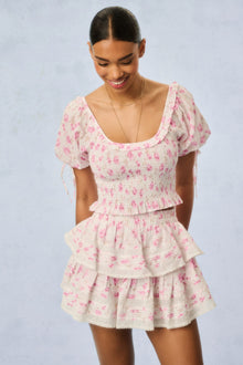 Molly Heirloom Print Top | Sterling Dusk