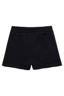 Mini Swim Trunk | Black Rib