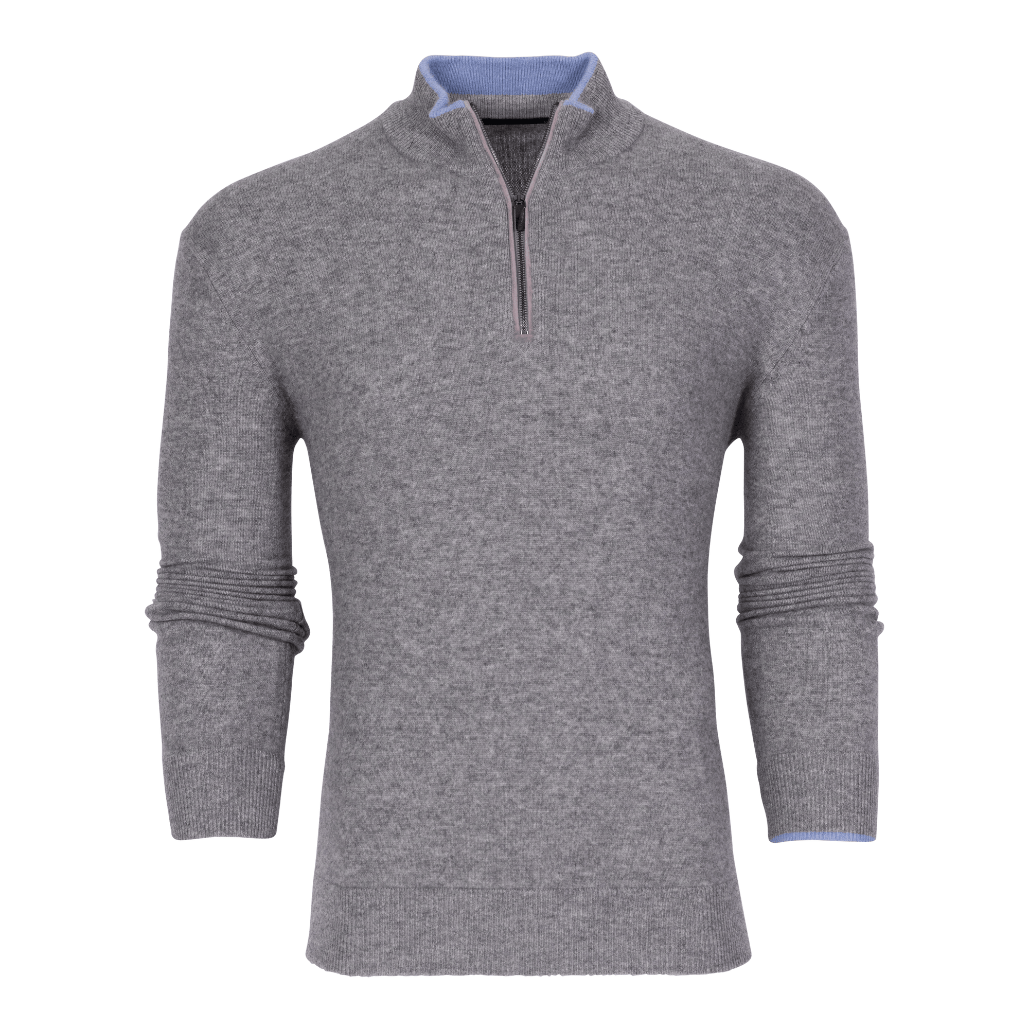 Men | Sebonack Quarter-Zip Sweater | Smoke Heather