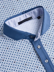 Men | Foot Prints Polo | Falcon