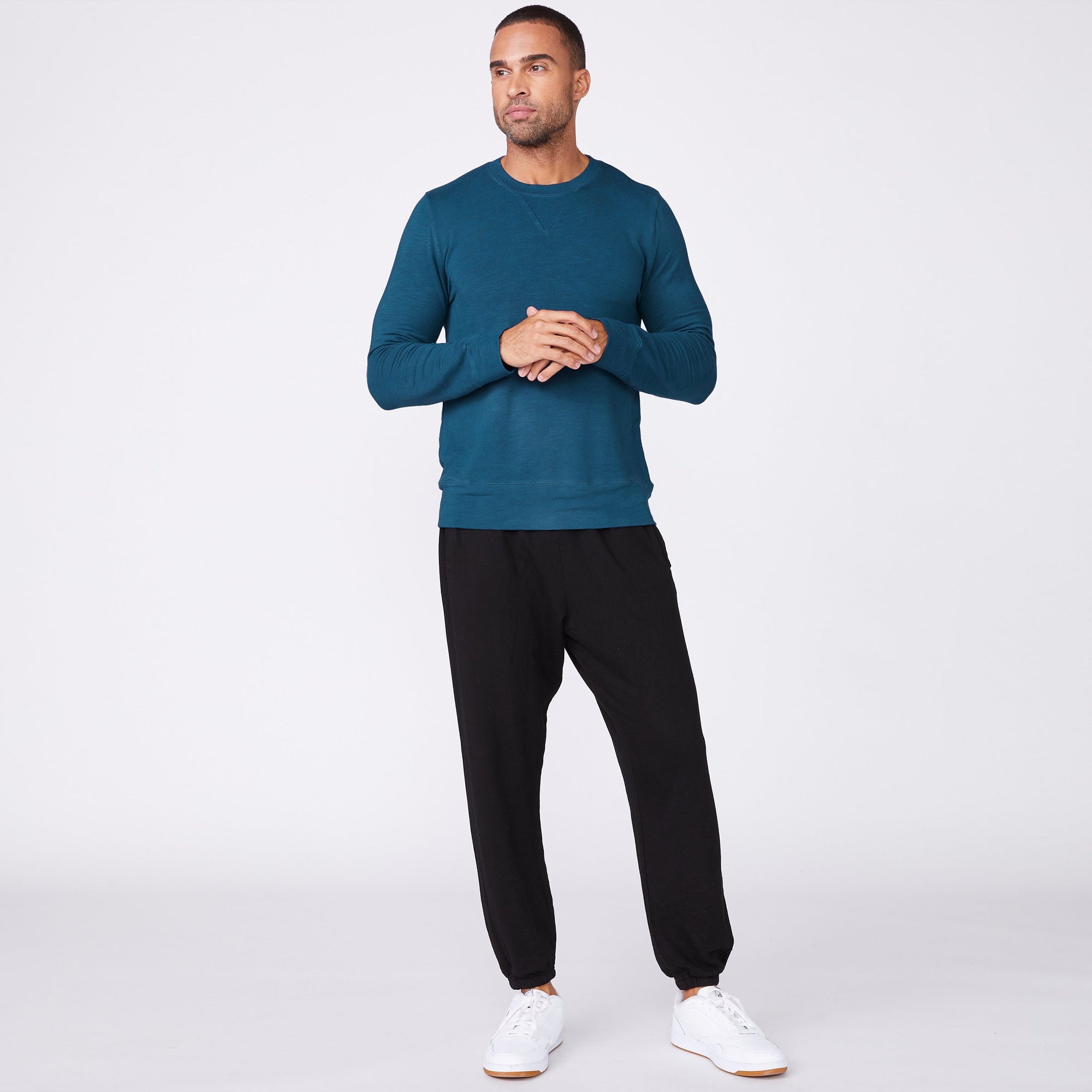 Supersoft Crew Neck Sweatshirt | Men | Abyss