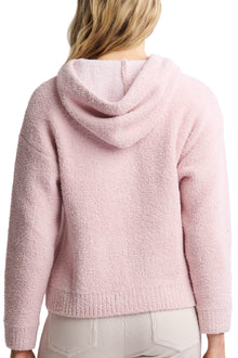 Womens | CozyChic Barbie Hoodie | Dusty Rose/White