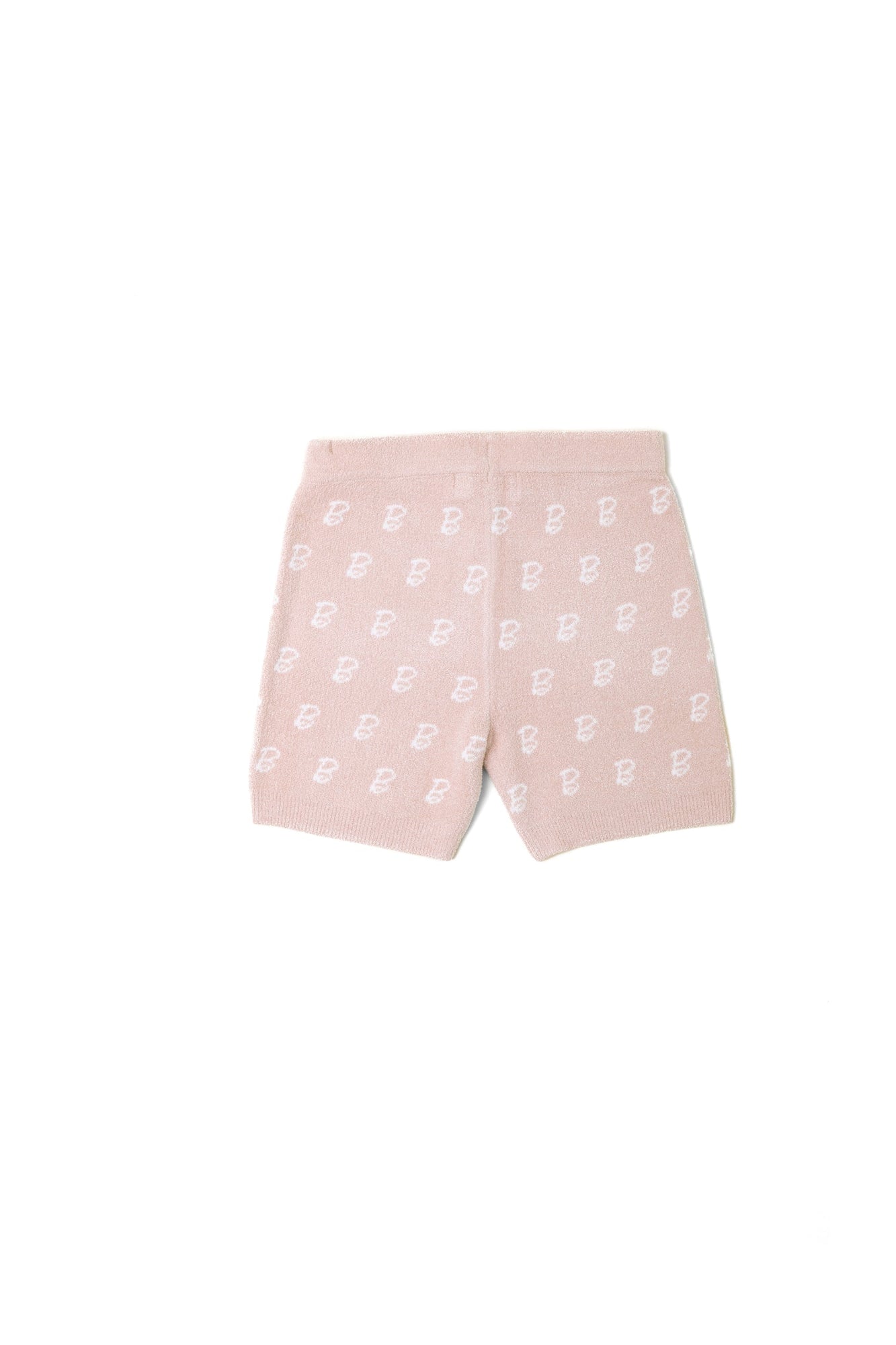 Youth | Cozychic Ultra Lite Barbie Monogram Biker Short | Dusty Rose/White