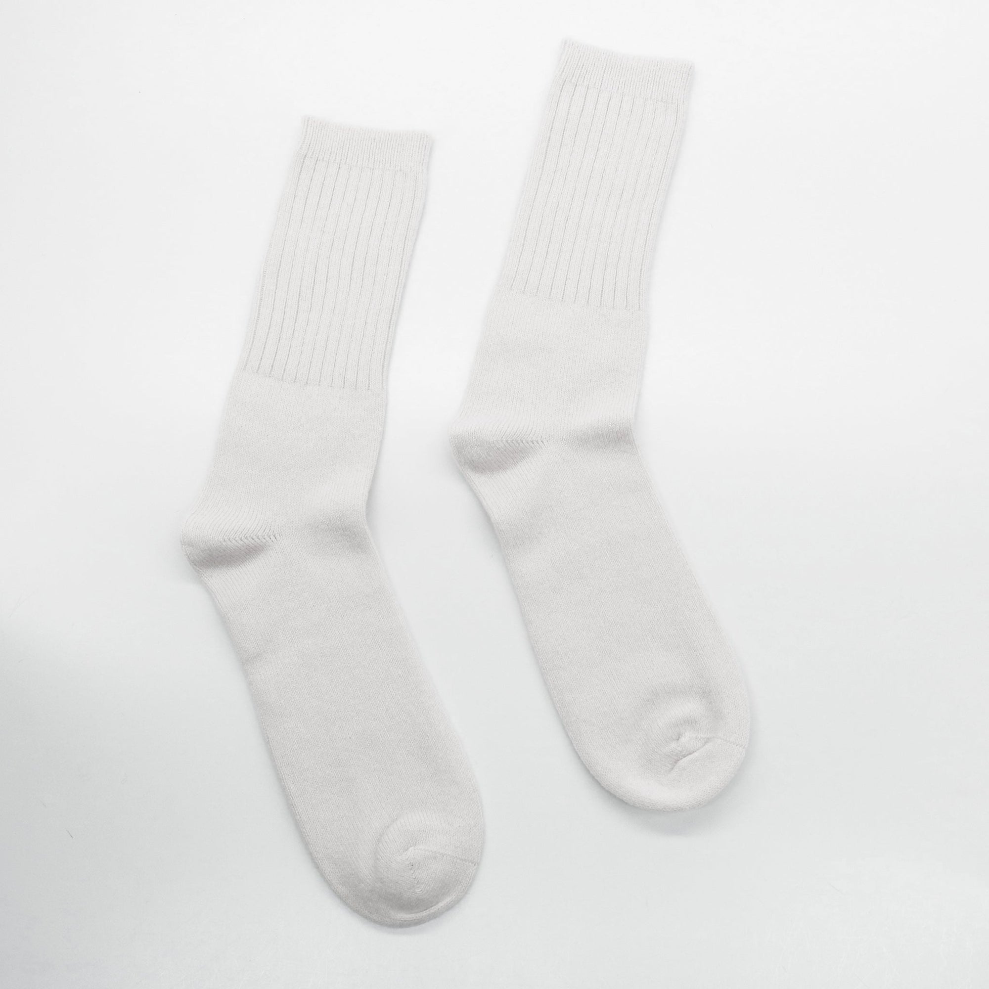 Cashmere Blend Socks | Ivory