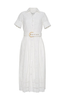 Malena Dress | Bria Eyelet Ivory