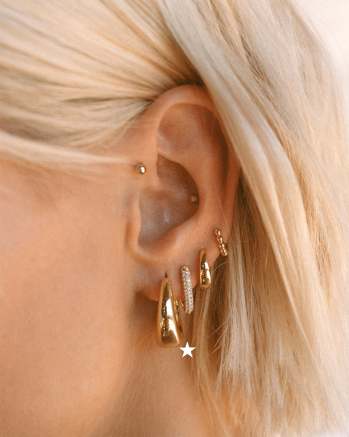 Marbella Hoops - Gold | Plated Gold