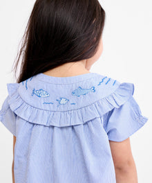 Girls | Margo Blouse | Blue