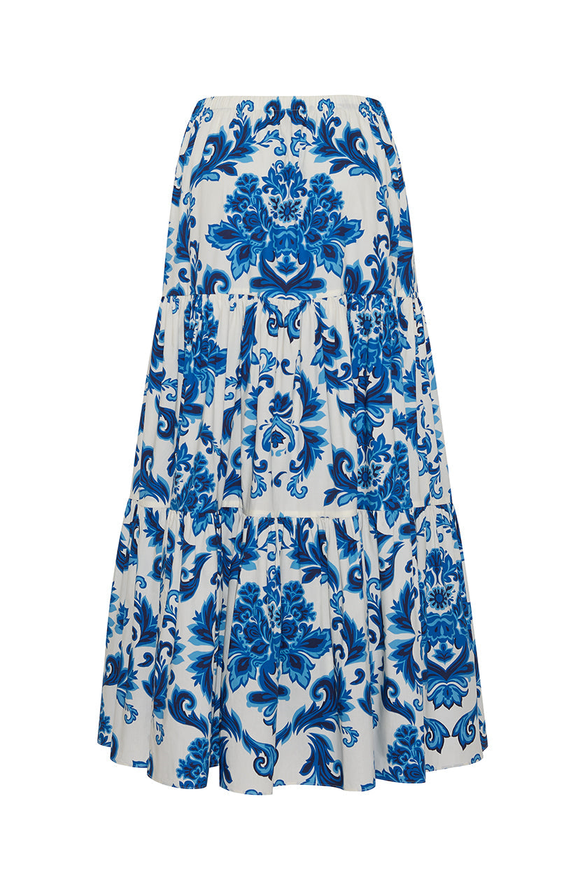 Melanie Skirt | Fiore Evening Blue