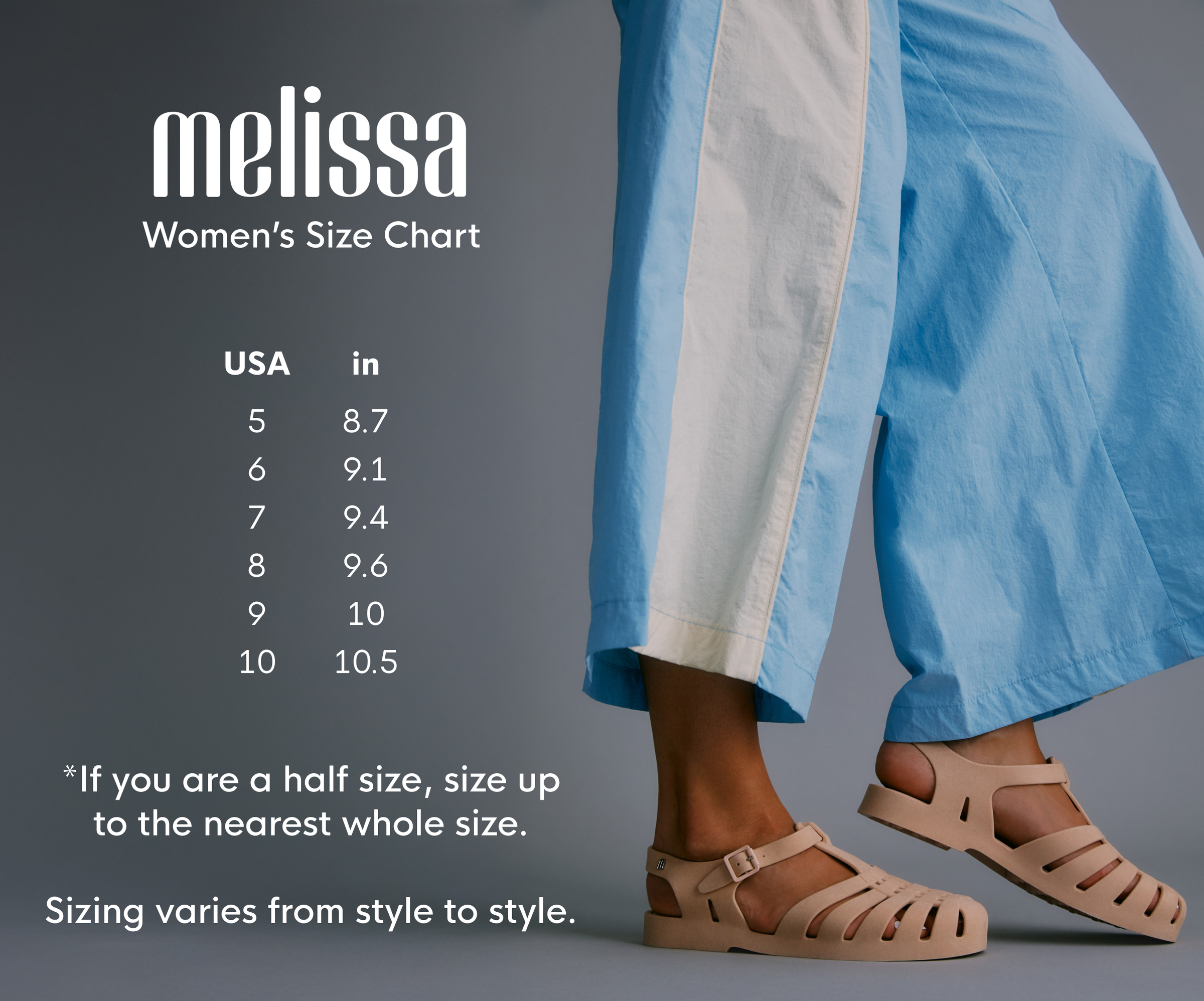 Product size guide