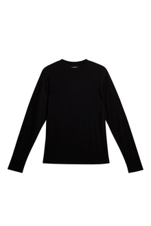 Men | Arnie Mock Neck Ls T-Shirt | Black