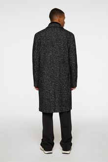 Men | August Wool Coat | Black