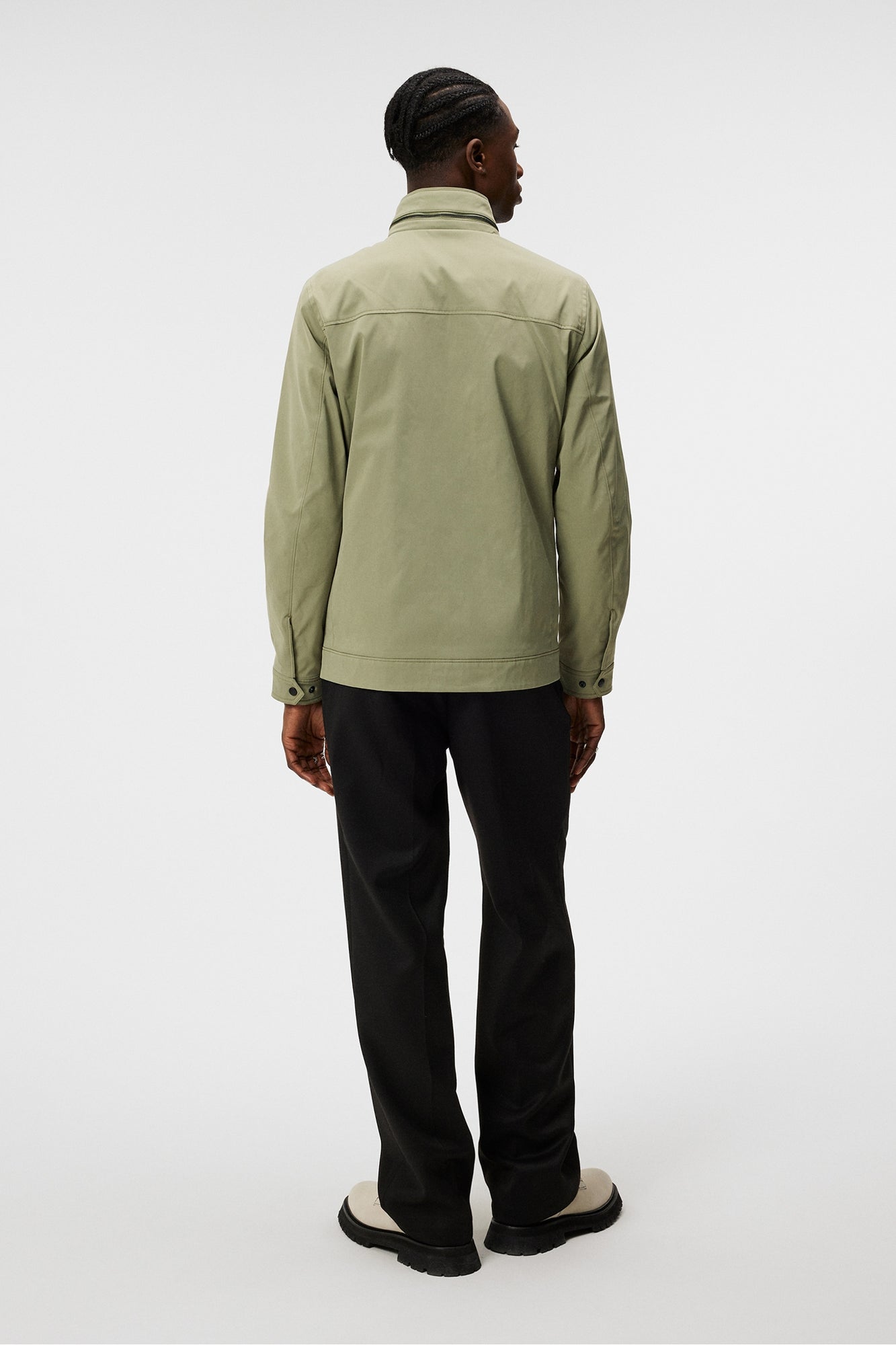 Men | Bailey Poly Jacket | Oil Green