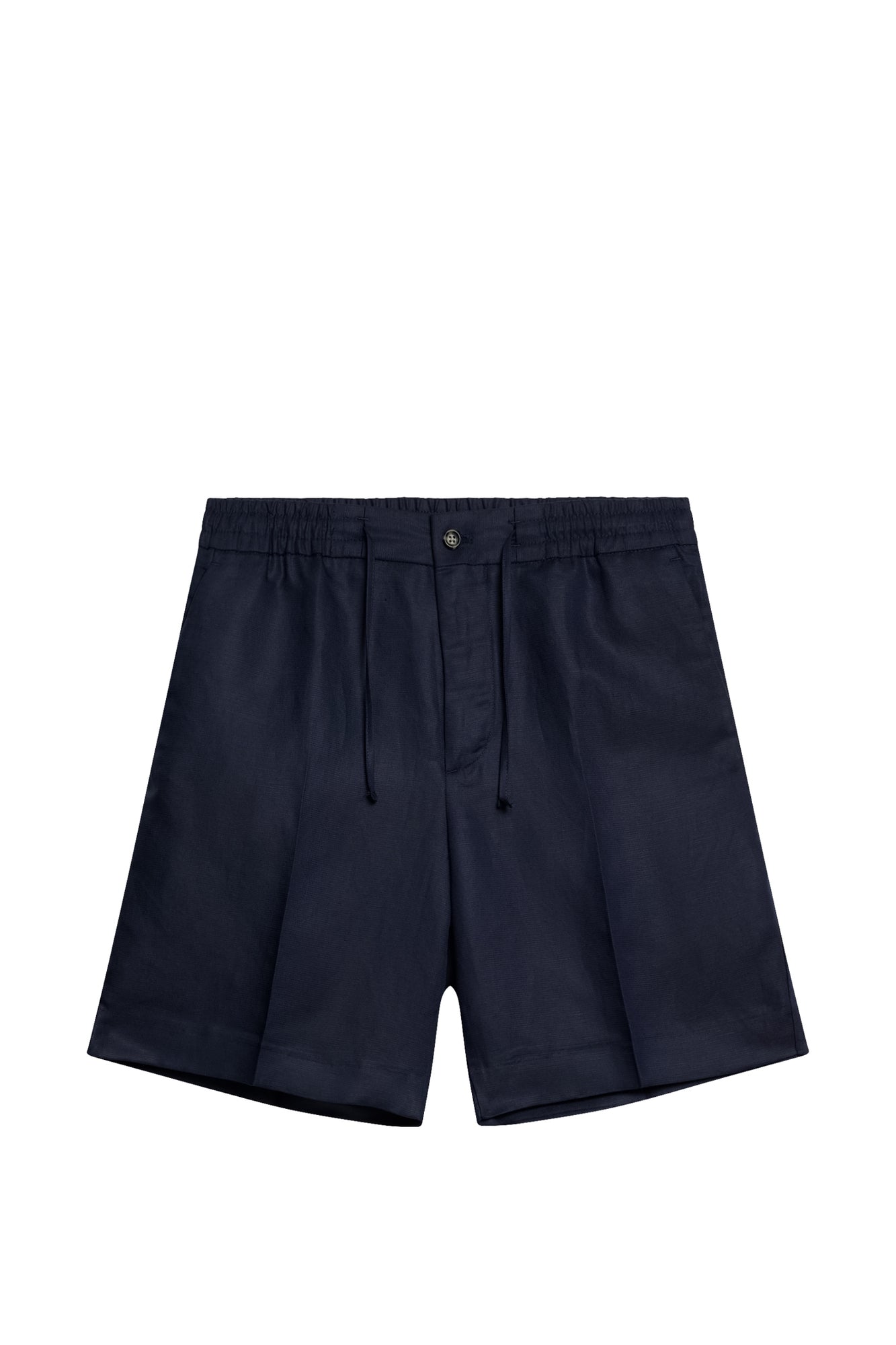 Men | Baron Tencel Linen Shorts | JL Navy