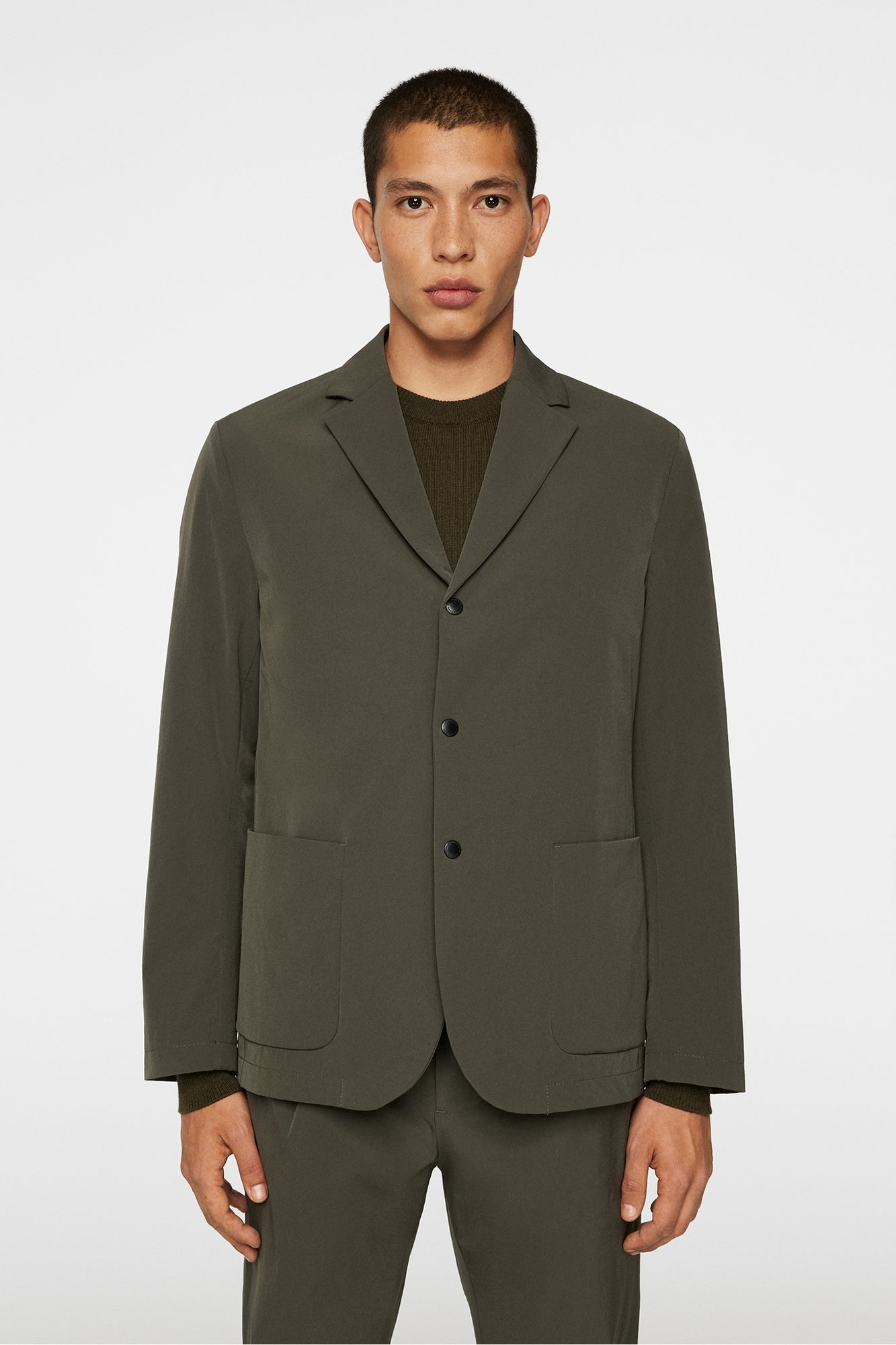Men | Barry Tech Blazer | Forest Green