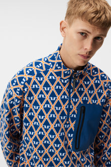 Men | Blade Mid Layer | Estate Blue Diamond