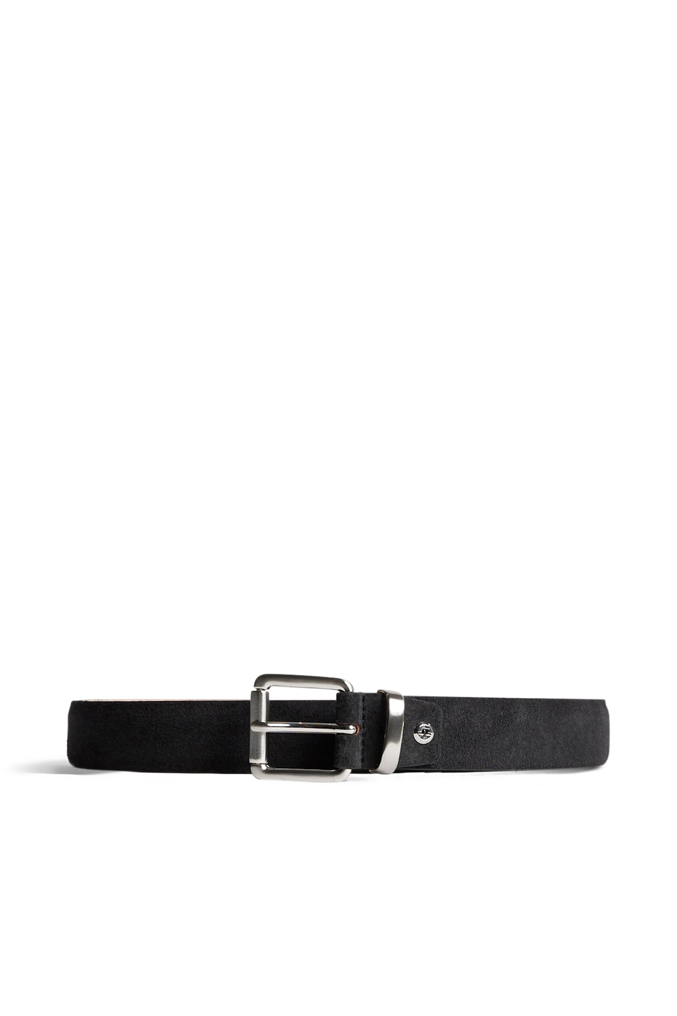 Men | Bobby Suede Belt | Black (V1)