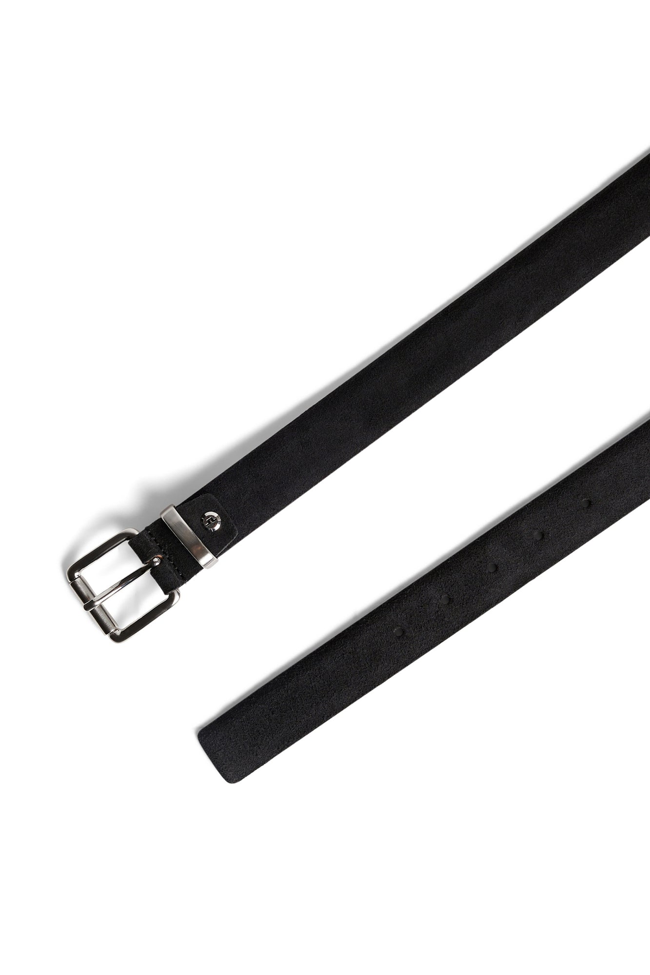 Men | Bobby Suede Belt | Black (V1)