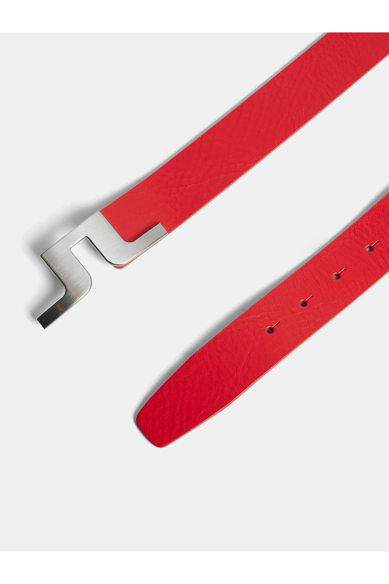 Men | Bridger Leather Belt | Fiery Red
