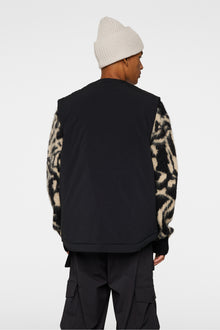 Men | Cain Padded Vest | Black