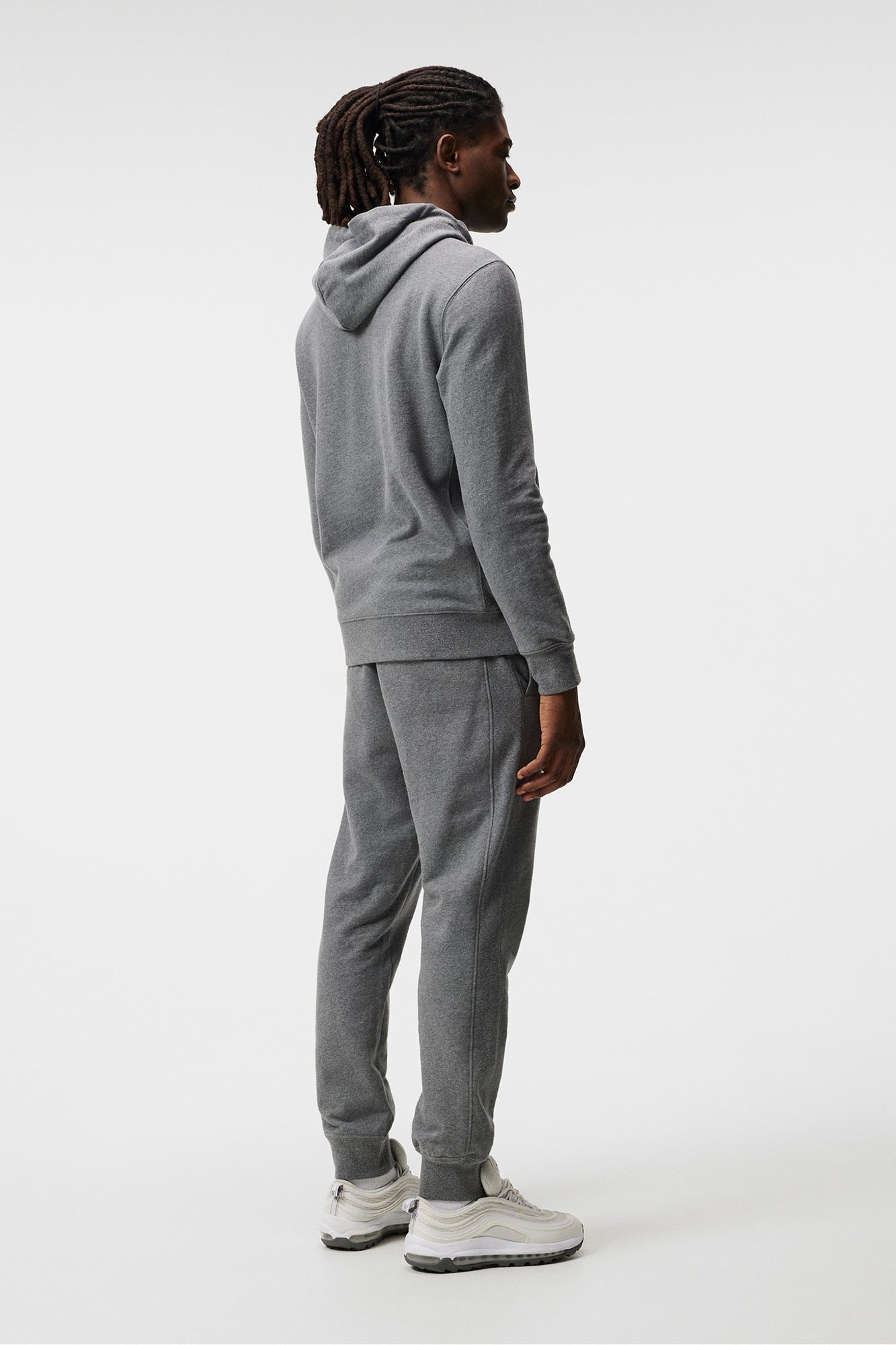 Men | Cal Sweat Hoodie | Mid Grey Melange