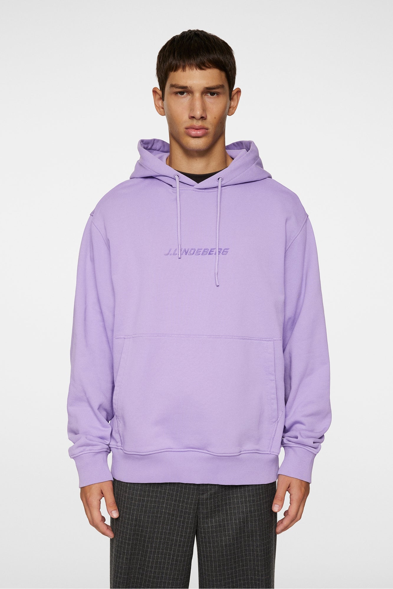 Men | Callan Logo Hoodie | Bougainvillea