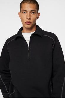 Men | Canter Quarter Zip Sweat | Black