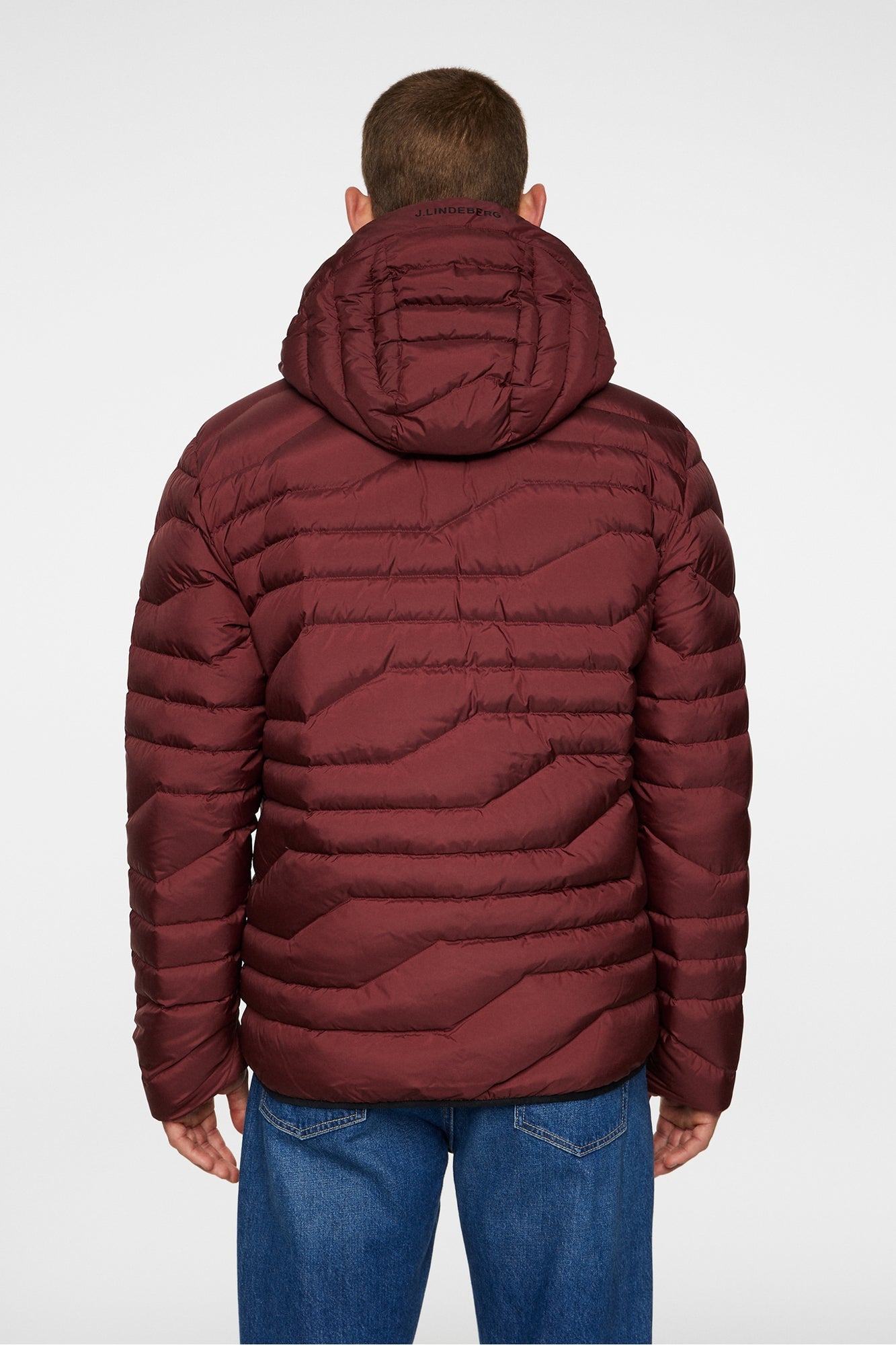 Men | Cliff Light Down Hood | Cabernet