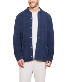 Men | Cozychic Ultra Lite Button Down Cardi | Indigo