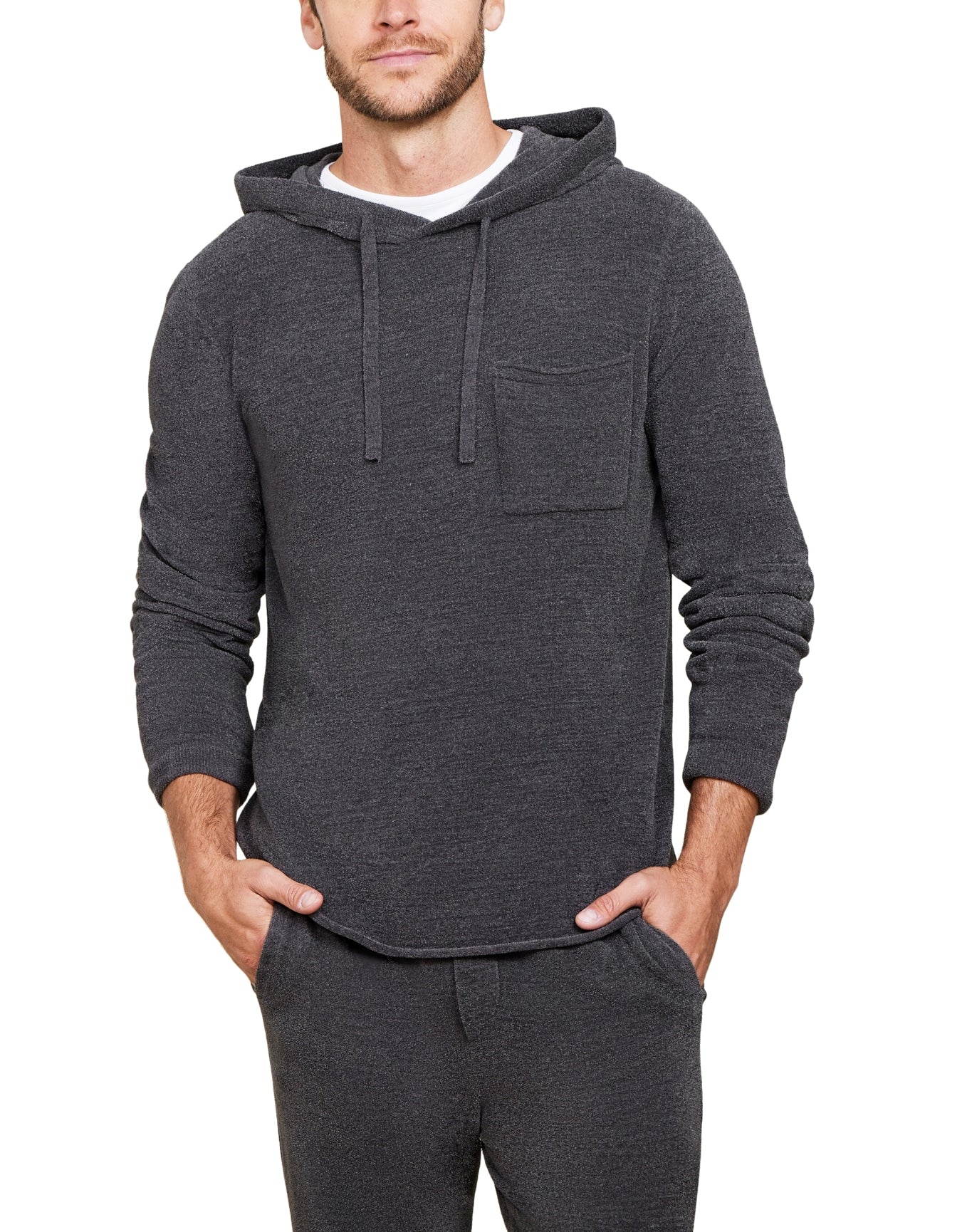 Men | Cozychic Ultra Lite Pocket Hoodie | Carbon