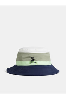 Men | Denver Stripe Bucket Hat | Oil Green