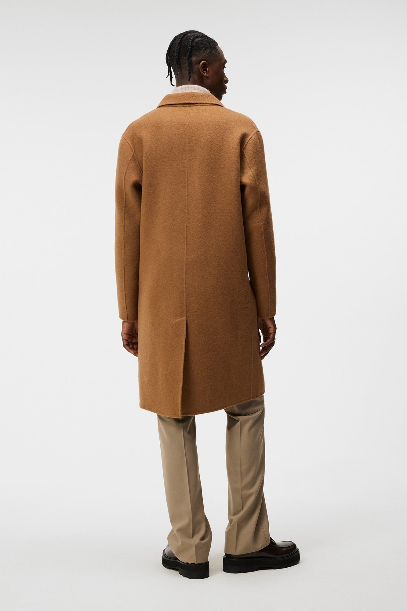 Men | Diego Wool Coat | Chipmunk