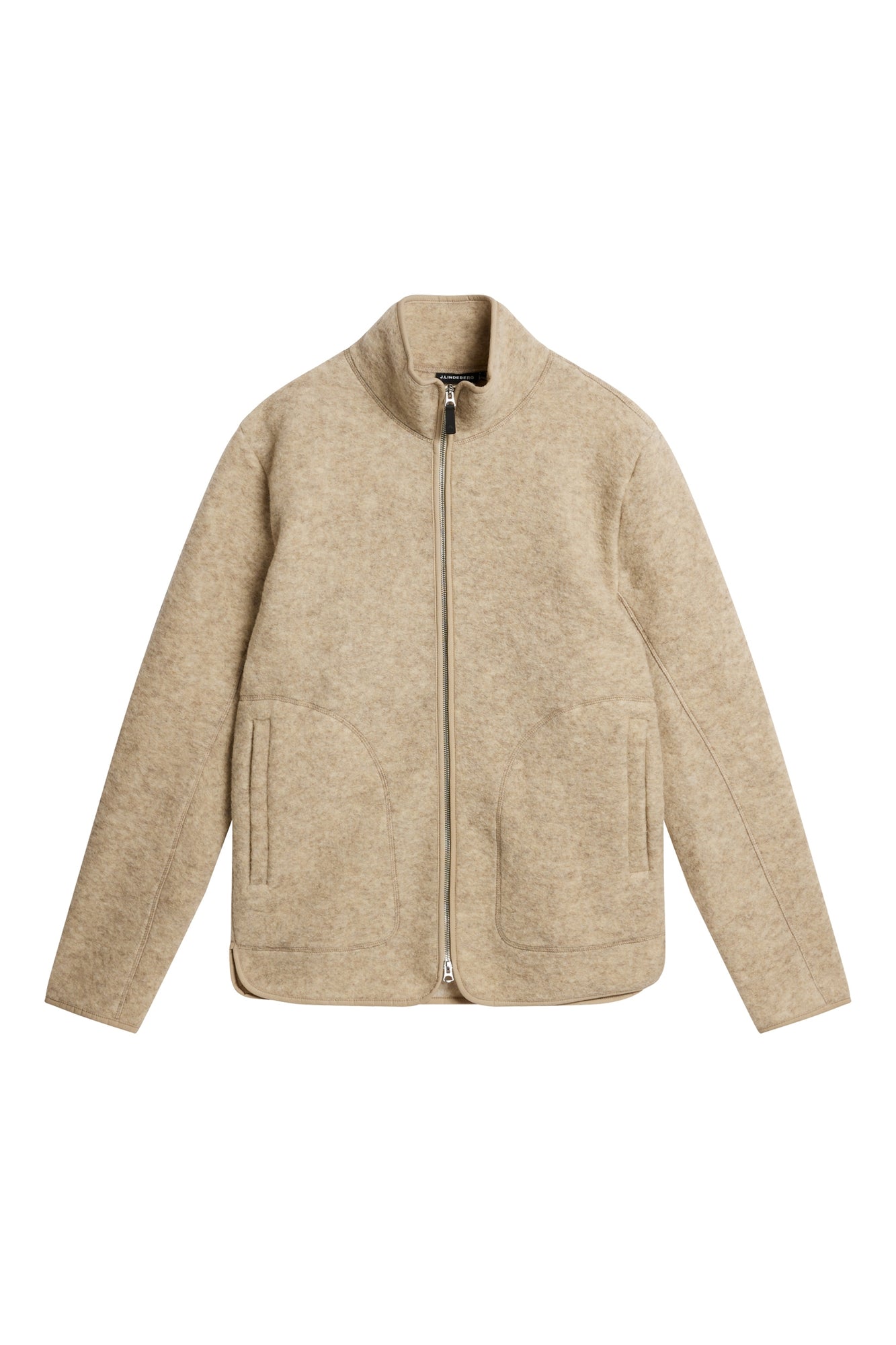 Men | Dustin Wool Fleece Jacket | Oyster Gray