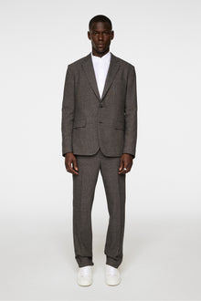 Men | Elton U 2 Tone Blazer | Bitter Chocolate