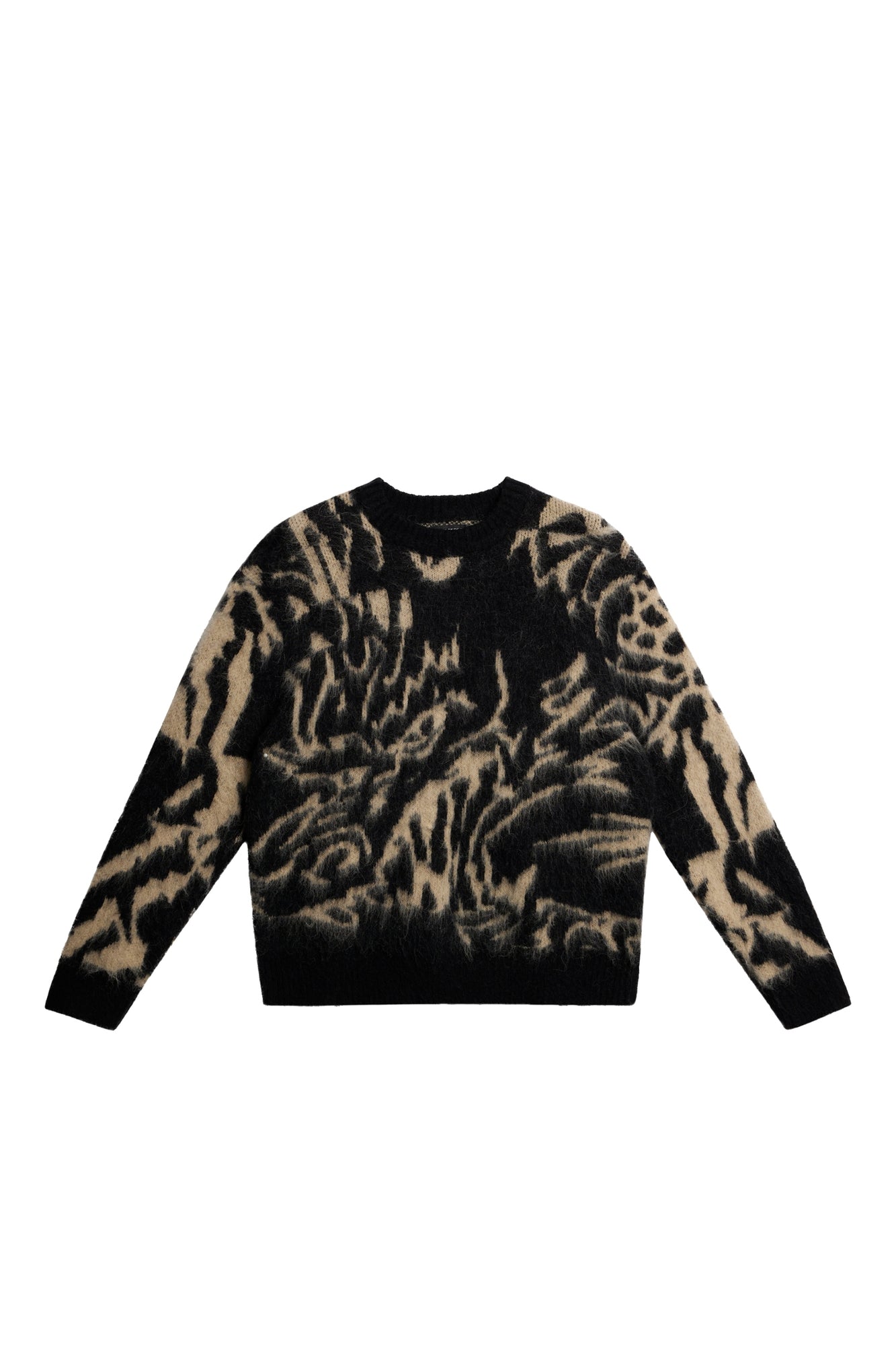 Men | Falkor Jacquard Knit Sweater | Black