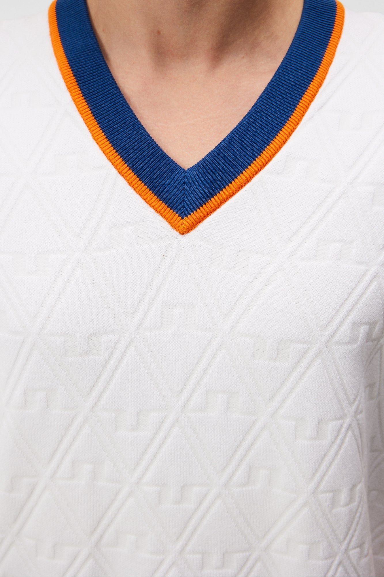 Men | Finely Knitted Vest | White