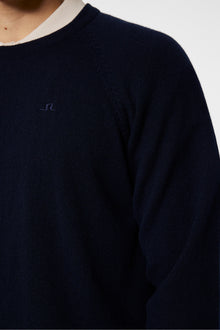 Men | Gary Cashmere Sweater | JL Navy
