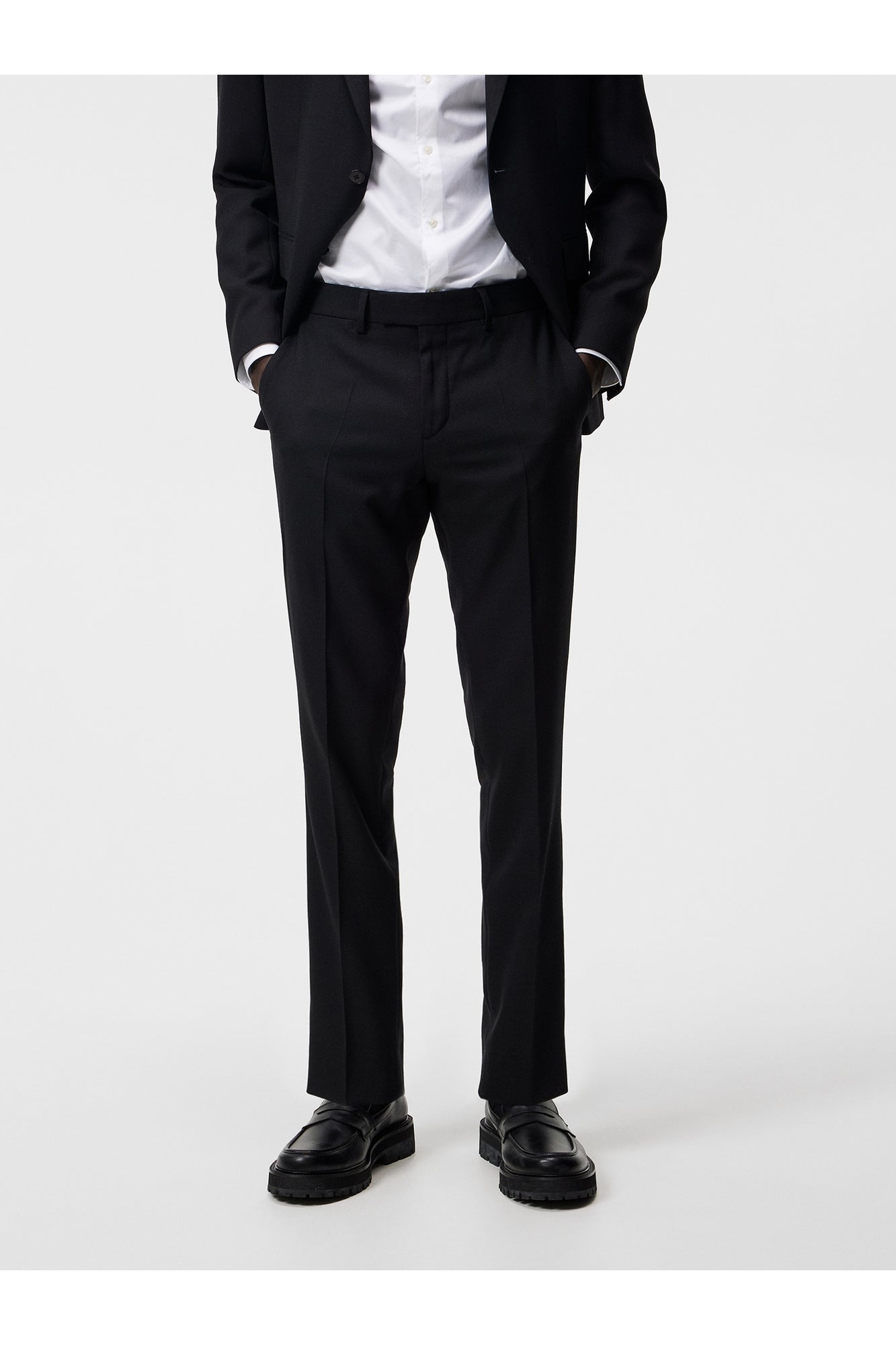 Men | Grant Active Hopsack Pants | Black